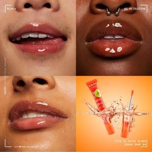 🩷5 For $25🩷 NYX This is Juice Gloss Hydrating Lip Gloss in Guava Snap